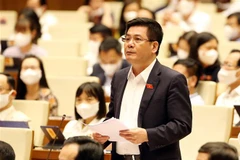 Bộ trưởng Bộ Công Thương Nguyễn Hồng Diên phát biểu. (Ảnh: Phạm Kiên/TTXVN)