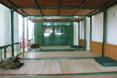 Cơ sở vật chất tại Khu cách ly tập trung tỉnh Đắk Lắk đặt tại ký túc xá Trường Đại học Tây Nguyên sẵn sàng phục vụ người cách ly. (Ảnh: Tuấn Anh/TTXVN)