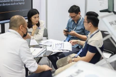 Triển lãm VIETOFFICE 2024 dự kiến thu hút 150 gian hàng. (Ảnh: PV/Vietnam+)