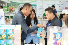 Kết nối các doanh nghiệp tham gia Viet Nam International Sourcing 2024. (Ảnh: Đức Duy/Vietnam+)