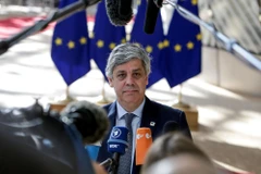Chủ tịch Nhóm Eurogroup Mario Centeno. (Nguồn: Getty Images)