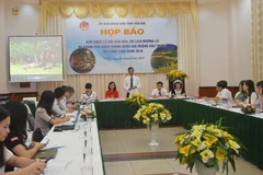 Toàn cảnh buổi họp báo. (Ảnh: Đức Tưởng/TTXVN)