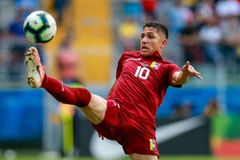 Jefferson Savarino trước cuộc chạm trán Messi và Argentina. (Nguồn: Getty Images)