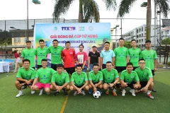 Tranh cúp Tứ hùng Thanh niên TTXVN mở rộng lần 2. (Ảnh: Thành Đạt)