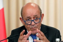 Ngoại trưởng Pháp Jean-Yves Le Drian. (Nguồn: Reuters)