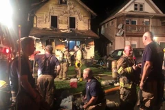 Hiện trường vụ hỏa hoạn. (Nguồn: cbsnews.com)