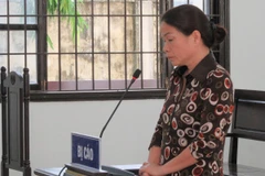 Bị cáo Nguyễn Thị Thu Hà tại phiên xét xử. (Ảnh: Nguyễn Thành/TTXVN)