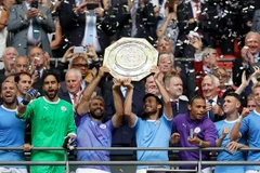 Manchester City lần thứ 6 giành Siêu Cúp Anh.