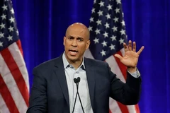 Cory Booker, ứng cử viên tranh cử Tổng thống Mỹ tiềm năng của đảng Dân chủ. (Nguồn: AP)