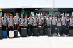 Dàn sao Real Madrid bắt đầu du đấu. (Nguồn: realmadrid)