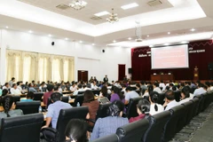 Toàn cảnh hội nghị tuyên truyền. (Ảnh: Xuân Tú/TTXVN)