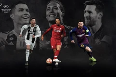 Ronaldo, van Dijk và Messi tranh giải Cầu thủ xuất sắc nhất mùa giải. (Nguồn: UEFA)