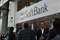 Logo tập đoàn SoftBank của Nhật Bản. (Nguồn: Getty Images)