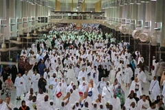 Tín đồ Hồi giáo hành hương về thánh địa Mecca. (Nguồn: AFP/Getty Images)