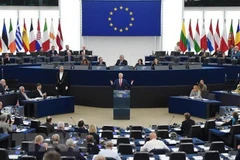 Một cuộc họp của Nghị viện châu Âu ở Strasbourg, Pháp. (Ảnh: AFP/TTXVN)