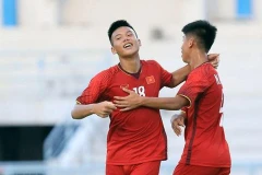 U15 Việt Nam giành vé vào bán kết.