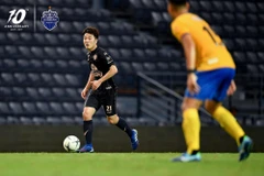 Xuân Trường chưa chắc được ra sân khi đội bóng của anh chạm trán Muangthong. (Nguồn: Buriram)