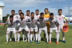 Các cầu thủ U15 Việt Nam. (Nguồn: VFF)