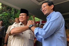 Cặp ứng cử viên số 2 Prabowo Subianto-Sandiaga Uno. (Nguồn: tribunnews.com)