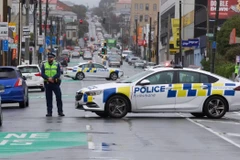 Cảnh sát phong tỏa hiện trường. (Nguồn: stuff.co.nz)