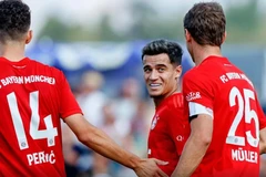 Coutinho có bàn đầu tiên cho Hùm xám. (Nguồn: fcbayern.com)