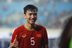 Văn Hậu trong tầm ngắm của Muangthong United, (Ảnh: Nguyên An/Vietnam+)