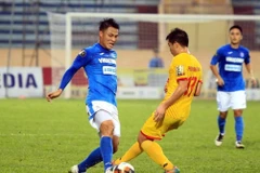 Mạc Hồng Quân trong trận Than Quảng Ninh gặp Nam Định.