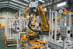 Lĩnh vực chế tạo của Mỹ đang có dấu hiệu giảm tốc. (Nguồn: AP)