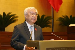 Ủy viên Ủy ban Thường vụ Quốc hội, Chủ nhiệm Ủy ban Văn hóa, Giáo dục, Thanh niên, Thiếu niên và Nhi đồng của Quốc hội Phan Thanh Bình. (Ảnh: Doãn Tấn/TTXVN)