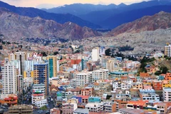Quang cảnh thành phố La Paz của Bolivia. (Nguồn: intrepid)