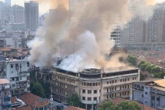 Hiện trường vụ cháy. (Nguồn: chinadaily.com.cn)