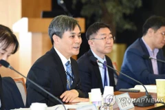 Trưởng phòng Chiến lược trật tự thương mại mới Kim Seung-ho được cử tham dự cuộc họp. (Nguồn: Yonhap)