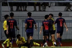 Cầu thủ Thái Lan và Malaysia ẩu đả ở giải U15 Đông Nam Á.
