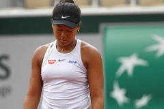 Naomi Osaka dừng bước. (Nguồn: AP)