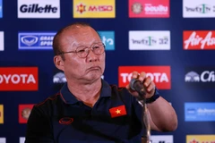 HLV Park Hang-seo. (Ảnh: Nguyên An/Vietnam+)