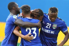 Becamex Bình giành chiến thắng ở bán kết lượt đi. (Nguồn: AFC)