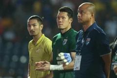 Các cầu thủ Thái Lan buồn bã sau thất bại. (Nguồn: Siam Sports)