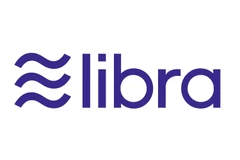 Biểu tượng đồng tiền số Libra. (Ảnh: AFP/TTXVN)