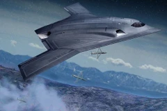 Phác họa ý tưởng về mẫu máy bay ném bom chiến lược mới của Không quân Mỹ. (Nguồn: Northrop Grumman