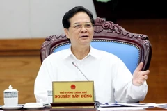 Thủ tướng Nguyễn Tấn Dũng. (Ảnh: Đức Tám/TTXVN)