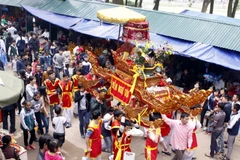 Hà Nội: Khởi đúc tượng Đức Thánh Tản tại đền Thượng