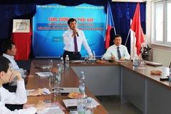 Quang cảnh buổi tọa đàm. (Ảnh: Quang Vinh/Vietnam+)