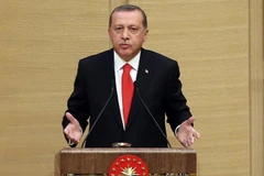 Tổng thống Thổ Nhĩ Kỳ Recep Tayyip Erdogan. (Nguồn: AFP)