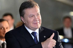 Cựu Tổng thống Ukraine Viktor Yanukovych. (Nguồn: AFP)