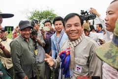 Nghị sỹ Đảng Cứu nguy Dân tộc (CNRP) đối lập khu vực Svay Rieng, ông Real Camerin. (Nguồn: khmertimeskh.com)