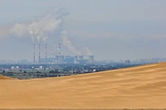 Một góc sa mạc Xiangshawan, Ordos, khu tự trị Nội Mông, Trung Quốc. (Nguồn: Getty Images)