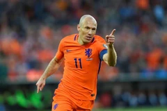 Arjen Robben có 96 lần khoác áo đội tuyển quốc gia Hà Lan, ghi 37 bàn thắng.