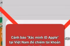 [Factcheck] Sự thật về cảnh báo xác minh Apple ID để 'hack' iPhone