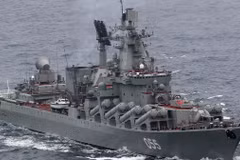Tàu chiến Nga trên biển Baltic (Ảnh tư liệu)