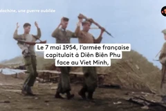 Truyền hình Pháp chiếu những đoạn phim màu đặc biệt về Điện Biên Phủ